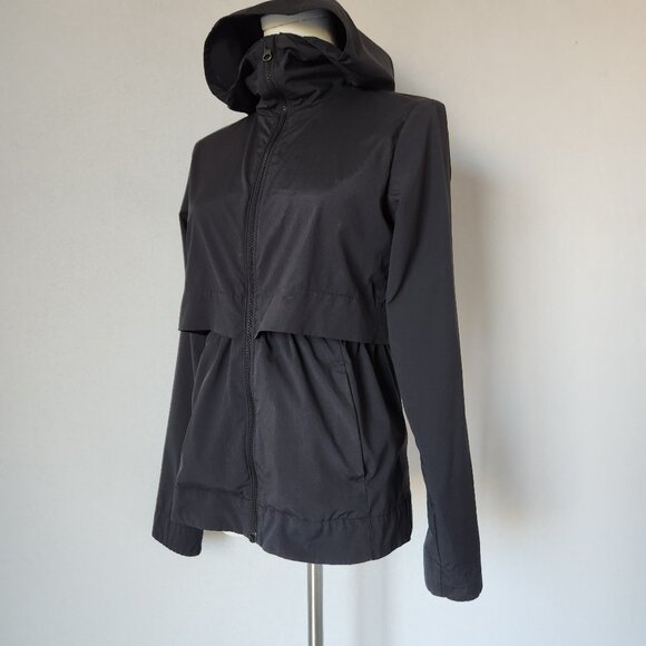 Lululemon Nonstop Hooded Jacket Zip Up Lightweight Water-Repellent Black - Picture 6 of 16